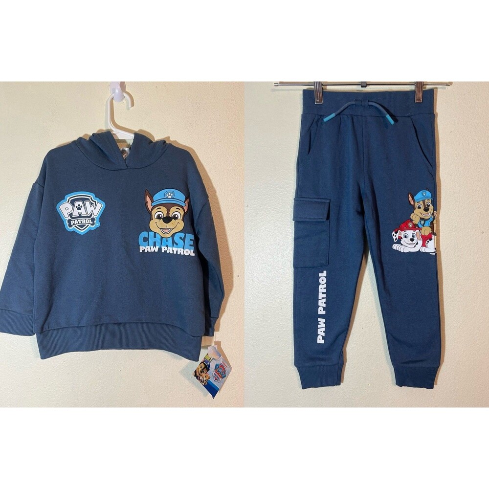 Paw Patrol Boys 2 Piece Sweatpants Sweatshirt Outfit - Size 4T NWT